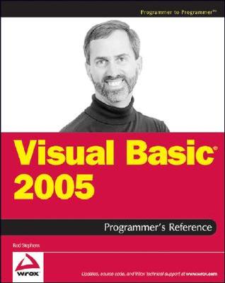 Cover of Visual Basic 2005 Programmer's Reference