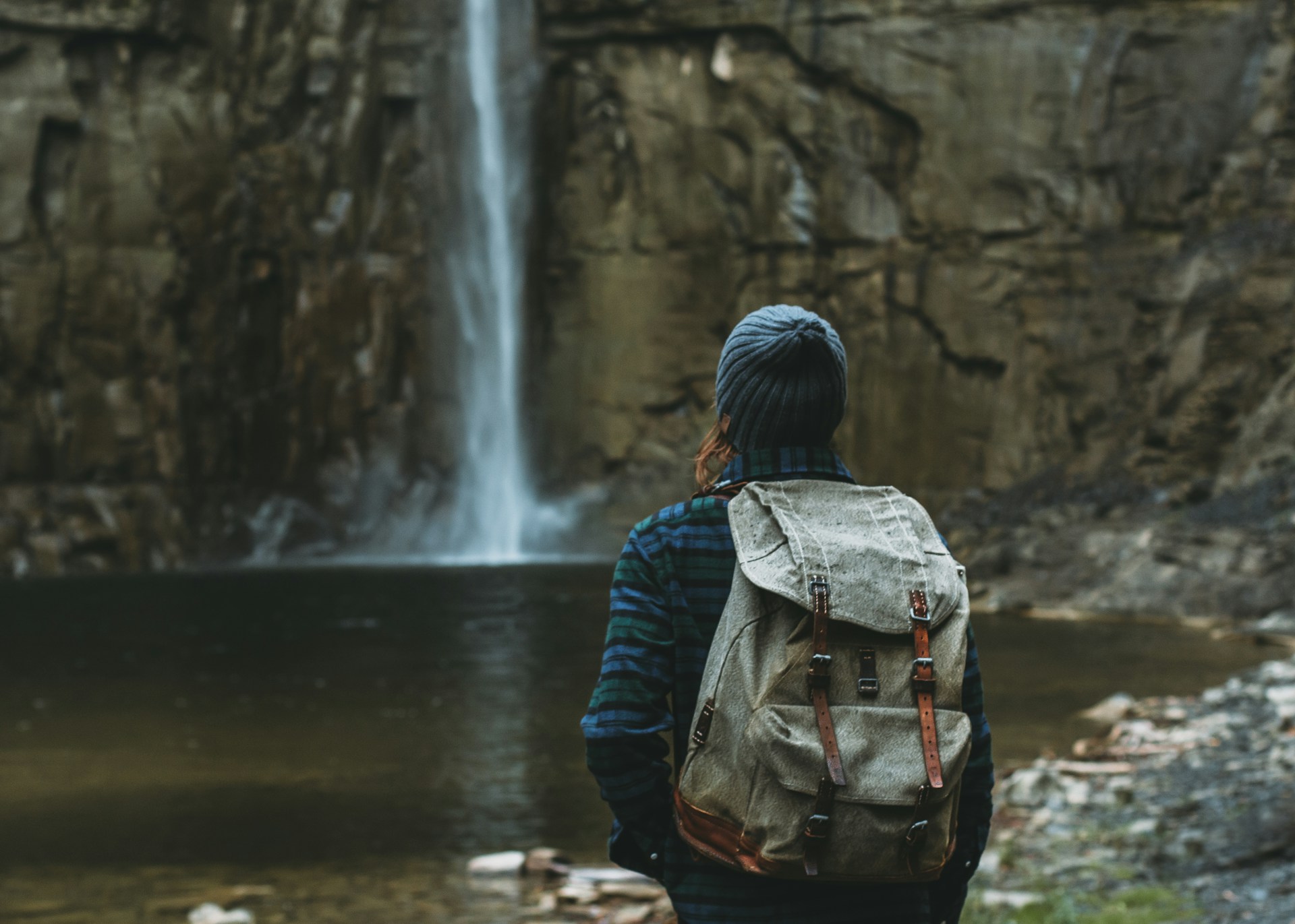 Man Exploring